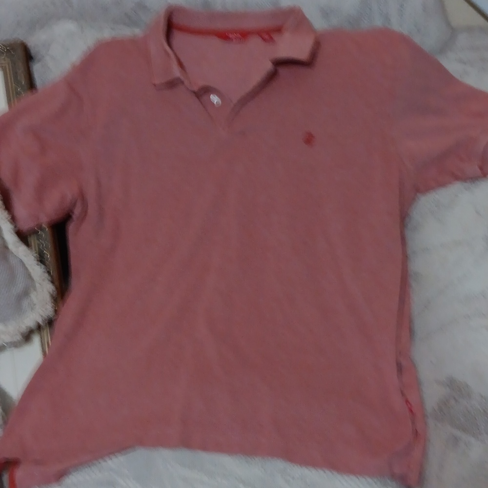 Izod xl mens shirt pink